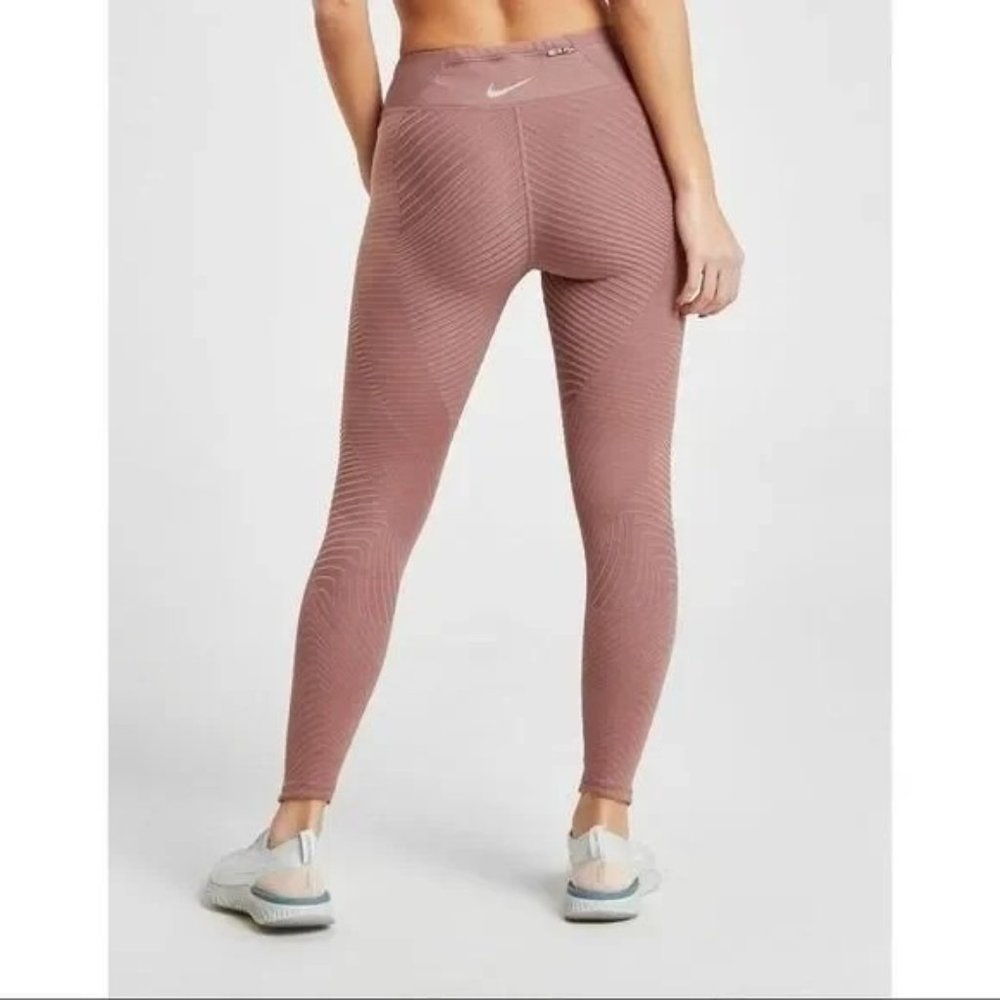 size S sz small Nike Epic lux luxe‎ leggings AA3262 textured tight fit, pockets,